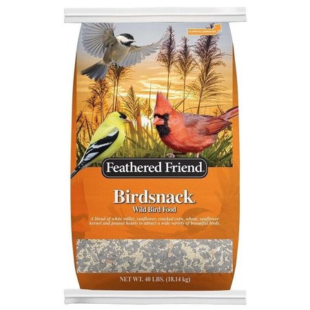 FEATHERED FRIEND Birdsnack Series Wild Bird Food, 40 lb Bag 14161
